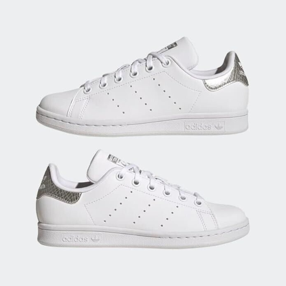 NIB/NWT Adidas Stan Smith with Silver Accents